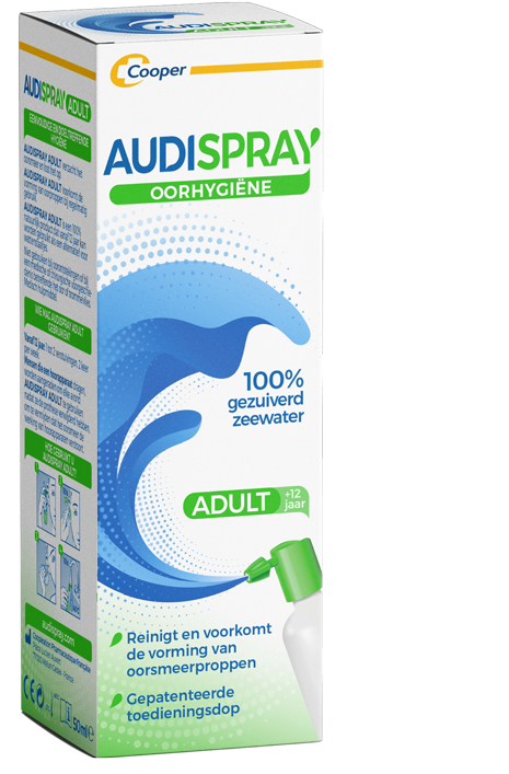 Audispray Adult : Rengöringsspray för Öronhygien