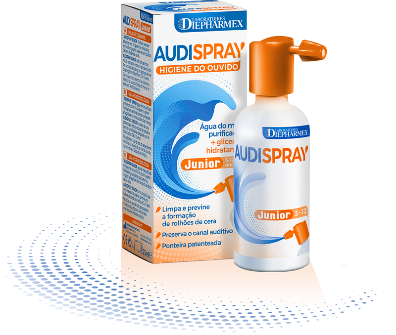 Produit pour nettoyer les oreilles des enfants, Audispray Junir