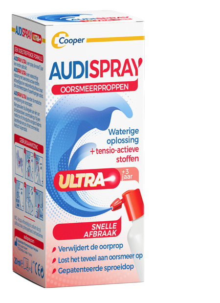 Audispray ultra is the best solution to remove earwax.