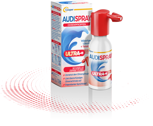 Audispray Ultra, éliminer les bouchons de cire dans les oreilles!