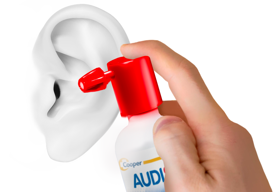 AUDISPRAY Spray de limpieza de oídos para eliminar exceso de cera y  previeir la acumulación para unisex-adulto : : Salud y cuidado  personal